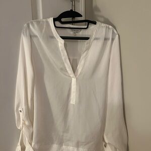 Calvin Klein Jeans Cream Blouse for Women
